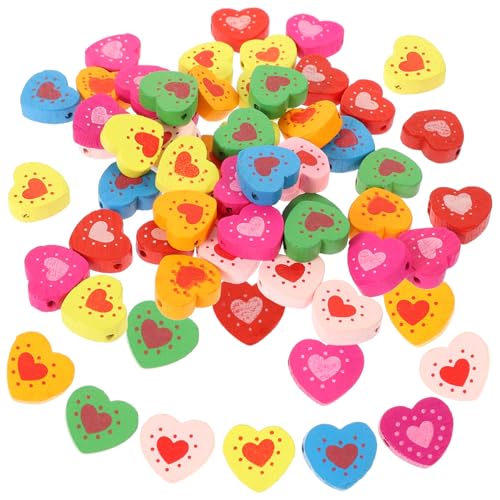 jojofuny 50 Stück Liebesholzspäne Liebesherzen Valentinstags Herzanhänger Perlen Schmuck Valentinstags Perlen Herz Spacer jojofuny 50 Stück Liebesholzspäne Liebesherzen Valentinstags Herzanhänger Perlen Schmuck Valentinstags Perlen Herz Spacer von jojofuny