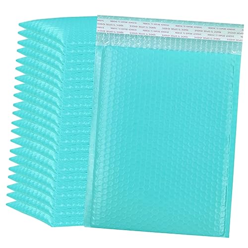 jojofuny 50 Stück Luftpolsterbeutel Größe Verpackung wiederverschließbar mit Blase für Schaum briefumschläge kleine Mailer Versand Bubble Mailer Kleine Packungsbeutel Versandtasche Sport jojofuny 50 Stück Luftpolsterbeutel Größe Verpackung wiederverschließbar mit Blase für Schaum briefumschläge kleine Mailer Versand Bubble Mailer Kleine Packungsbeutel Versandtasche Sport von jojofuny