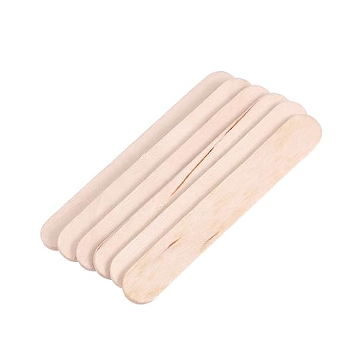 jojofuny 50 Stück Modellmaterialien für Holzbrettgebäude Stöcke am Stiel, Jumbo Creme Handwerk für Bastelstangen holzstäbchen Eisstiele zum Basteln Eisstange Eisstock Bambus jojofuny 50 Stück Modellmaterialien für Holzbrettgebäude Stöcke am Stiel, Jumbo Creme Handwerk für Bastelstangen holzstäbchen Eisstiele zum Basteln Eisstange Eisstock Bambus von jojofuny