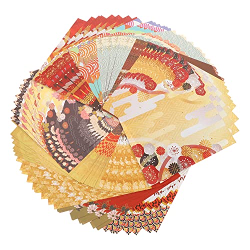 jojofuny 50 Stück Quadratisches Origami Diy Origami Paper Origami-zubehör Papier von jojofuny