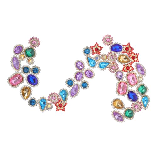 jojofuny 50 Stück Strasssteine Zum Aufnähen Kristall Blumenknöpfe Zum Aufnähen Für Selbstgemachte Haar Accessoires Bastelprojekte Und Modische Kleidungsdekorationen jojofuny 50 Stück Strasssteine Zum Aufnähen Kristall Blumenknöpfe Zum Aufnähen Für Selbstgemachte Haar Accessoires Bastelprojekte Und Modische Kleidungsdekorationen von jojofuny