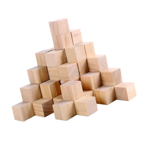 jojofuny 50 Stück Teiliges Blanko Holzwürfel Quadratisch aus Naturholz Stabile Bauklötze für DIY Basteln Montessori Holz Bausteine für Kreativität und Motorikentwicklung jojofuny 50 Stück Teiliges Blanko Holzwürfel Quadratisch aus Naturholz Stabile Bauklötze für DIY Basteln Montessori Holz Bausteine für Kreativität und Motorikentwicklung von jojofuny