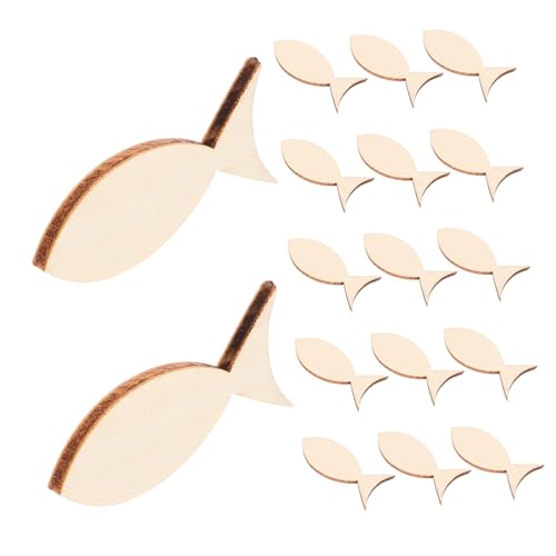 jojofuny 50 Stück Teiliges Holzfische DIY Basteln Unfertige Fischform Holzscheiben Naturholz für Dekorationen Familienprojekte und Kreative Wohnraumgestaltung jojofuny 50 Stück Teiliges Holzfische DIY Basteln Unfertige Fischform Holzscheiben Naturholz für Dekorationen Familienprojekte und Kreative Wohnraumgestaltung von jojofuny