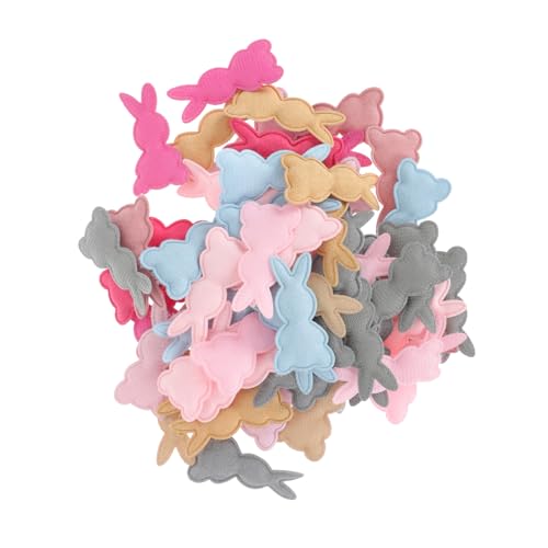 jojofuny 50 Stück Teiliges Kaninchen Applikationen aus Weichem Niedliche DIY Näh Patches in Rosa Gelb Blau und Langlebige Bekleidungs Aufsätze für Reparatur und Dekoration jojofuny 50 Stück Teiliges Kaninchen Applikationen aus Weichem Niedliche DIY Näh Patches in Rosa Gelb Blau und Langlebige Bekleidungs Aufsätze für Reparatur und Dekoration von jojofuny