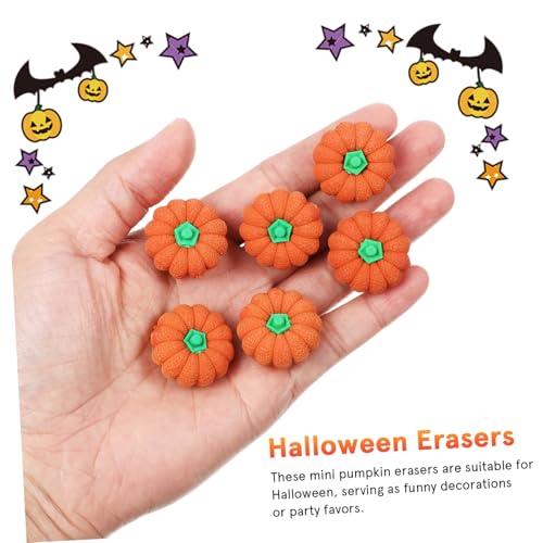 jojofuny 50 Stück Teiliges Mini Radiergummis Kürbis Halloween Eraser für Klassenzimmer Belohnungen Lustig Robust Buntstifte Radierer Partydekoration jojofuny 50 Stück Teiliges Mini Radiergummis Kürbis Halloween Eraser für Klassenzimmer Belohnungen Lustig Robust Buntstifte Radierer Partydekoration von jojofuny