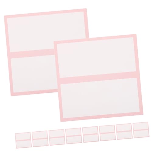 jojofuny 50 Stück Tischkarten für Hochzeit mit Zartem Rosa Rahmen Faltbare Namenskarten als Dekorative Sitzplatzkarten für Große Hochzeitsfeiern und Bankette jojofuny 50 Stück Tischkarten für Hochzeit mit Zartem Rosa Rahmen Faltbare Namenskarten als Dekorative Sitzplatzkarten für Große Hochzeitsfeiern und Bankette von jojofuny