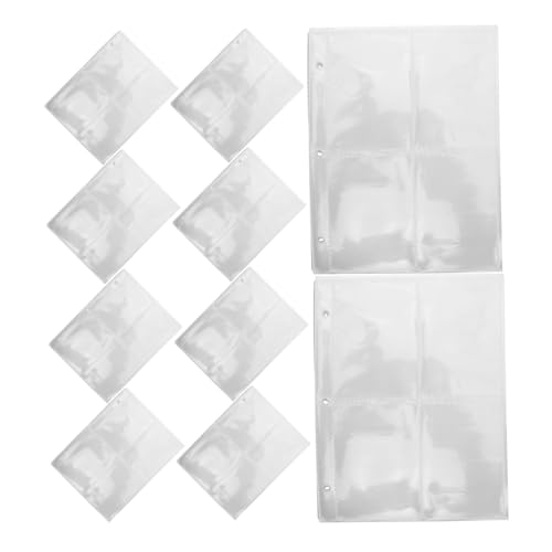 jojofuny 50 Stück Trading Card Hüllen Binder Sheets Robuste Sammelkartenhüllen für Sportkarten Wie Baseball Fußball und Hockey Reißfeste Innenseiten zur Effizienten Kartenorganisation jojofuny 50 Stück Trading Card Hüllen Binder Sheets Robuste Sammelkartenhüllen für Sportkarten Wie Baseball Fußball und Hockey Reißfeste Innenseiten zur Effizienten Kartenorganisation von jojofuny