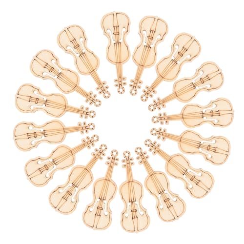jojofuny 50 Stück Unbehandelte Holzviolinenscheiben DIY Bastelset für Handbemalte Holzchips Kreative Violinform zum Bemalen und Dekorieren Sicheres Glattes Holzmaterial Leicht und Langlebig jojofuny 50 Stück Unbehandelte Holzviolinenscheiben DIY Bastelset für Handbemalte Holzchips Kreative Violinform zum Bemalen und Dekorieren Sicheres Glattes Holzmaterial Leicht und Langlebig von jojofuny