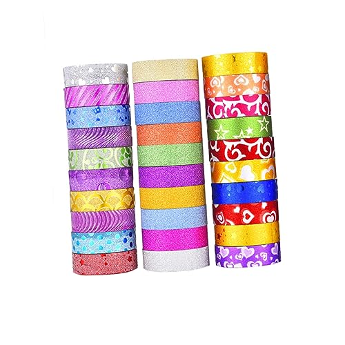 jojofuny 50 Stück Washi Tape Dekorative Klebebänder Verschiedenen Farben für Scrapbooking Tagebuchgestaltung und Diy Projekte für Kreative und Persönliche Notizen jojofuny 50 Stück Washi Tape Dekorative Klebebänder Verschiedenen Farben für Scrapbooking Tagebuchgestaltung und Diy Projekte für Kreative und Persönliche Notizen von jojofuny