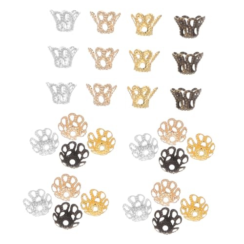 jojofuny 500 Stück Abstandsperlen Schmuck-abstandskappen Ergebnisse Für Halsketten Abstandshalterkappen Für Handwerk Blumenperlenkappen Für Abstandhalter Perlenkappen Für Schmuck Metall jojofuny 500 Stück Abstandsperlen Schmuck-abstandskappen Ergebnisse Für Halsketten Abstandshalterkappen Für Handwerk Blumenperlenkappen Für Abstandhalter Perlenkappen Für Schmuck Metall von jojofuny