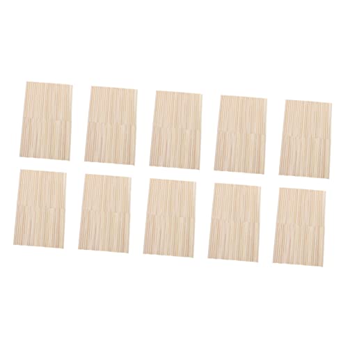 jojofuny 500 Stück DIY Holzstäbchen für Unbehandelte Holzstäbe für Bastelprojekte Lange Eislöffel für Matheunterricht Bastelmaterialien jojofuny 500 Stück DIY Holzstäbchen für Unbehandelte Holzstäbe für Bastelprojekte Lange Eislöffel für Matheunterricht Bastelmaterialien von jojofuny