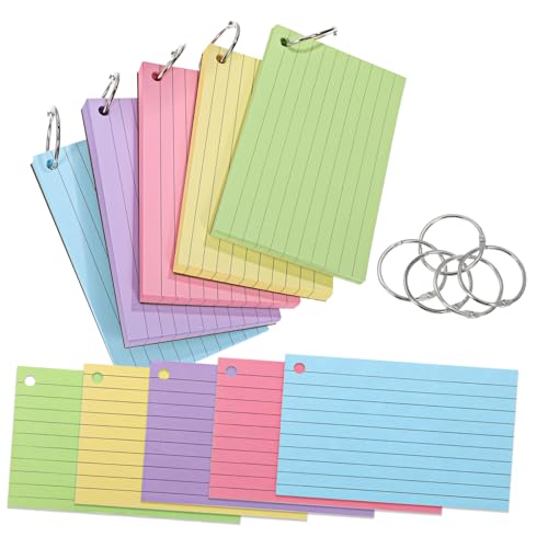 jojofuny 500 Stück Indexnotizen Inc. Kind klein Notizkarten 3x5 liniert Spiral- Karteikarten in großen Mengen Karteikarten zum Lernen linierte Karteikarten Memo -Pads Papier jojofuny 500 Stück Indexnotizen Inc. Kind klein Notizkarten 3x5 liniert Spiral- Karteikarten in großen Mengen Karteikarten zum Lernen linierte Karteikarten Memo -Pads Papier von jojofuny