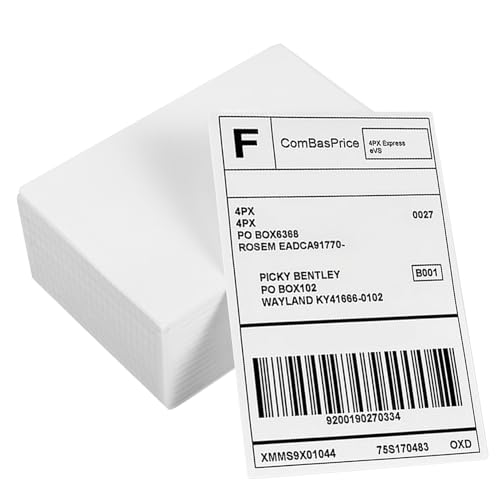 jojofuny 500 Stück Thermodirekttransferetiketten Direkte Thermische Versandetiketten Thermisches Etikett Schote Glänzend Thermal- Klebrig 4x6 Thermoetiketten Maschine Ziehen Um Papier jojofuny 500 Stück Thermodirekttransferetiketten Direkte Thermische Versandetiketten Thermisches Etikett Schote Glänzend Thermal- Klebrig 4x6 Thermoetiketten Maschine Ziehen Um Papier von jojofuny