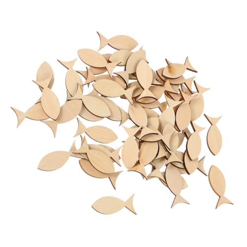 jojofuny 50Stücke Holz Fischausschnitte Unbemalt Mini Holzscheiben für DIY Bastelprojekte Glatte Oberfläche zum Bemalen Dekoration für Feste und Gartenarbeit jojofuny 50Stücke Holz Fischausschnitte Unbemalt Mini Holzscheiben für DIY Bastelprojekte Glatte Oberfläche zum Bemalen Dekoration für Feste und Gartenarbeit von jojofuny