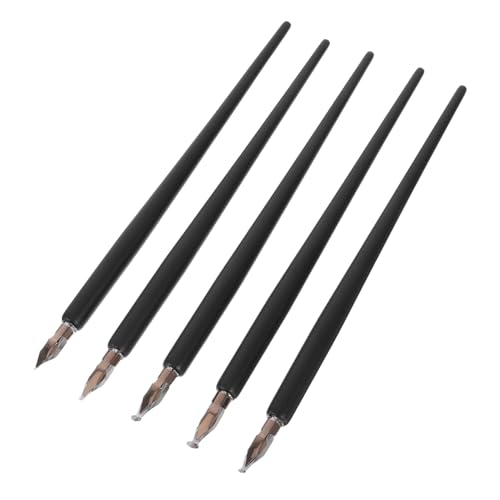 jojofuny 5Er Set Stift Füllfederhalter zum Zeichnen Kalligraphie-Füllfederhalter Dekoration zeichnen Kalligraphie -Kits für Anfänger Holz Black jojofuny 5Er Set Stift Füllfederhalter zum Zeichnen Kalligraphie-Füllfederhalter Dekoration zeichnen Kalligraphie -Kits für Anfänger Holz Black von jojofuny