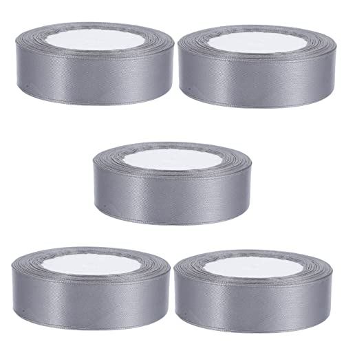 jojofuny 5Rollen Satinband Breit Yards Geschenkband für DIY und Partydekoration Vielseitiges Verpackungsband für Bastelprojekte jojofuny 5Rollen Satinband Breit Yards Geschenkband für DIY und Partydekoration Vielseitiges Verpackungsband für Bastelprojekte von jojofuny