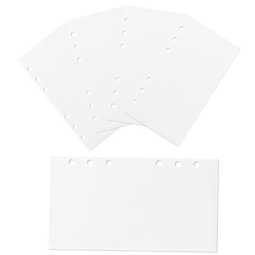 jojofuny 5Stücke Budget Austauschbare Binder für Budgetplanung Transparentes Design für Geldsystem für Zuhause und Reisen von jojofuny