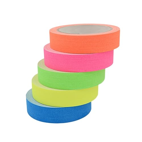 jojofuny 5Stücke Fluoreszierendes Klebeband Im Dunkeln Leuchtend Für Partydekoration Und Kreative Projekte Einfach Abreißbar jojofuny 5Stücke Fluoreszierendes Klebeband Im Dunkeln Leuchtend Für Partydekoration Und Kreative Projekte Einfach Abreißbar von jojofuny