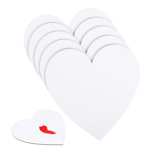 jojofuny 5Stücke Herzform Künstler Zeichenbretter Baumwolle Malplatten für Öl und Aquarell für Hobbykünstler und DIY Projekte jojofuny 5Stücke Herzform Künstler Zeichenbretter Baumwolle Malplatten für Öl und Aquarell für Hobbykünstler und DIY Projekte von jojofuny