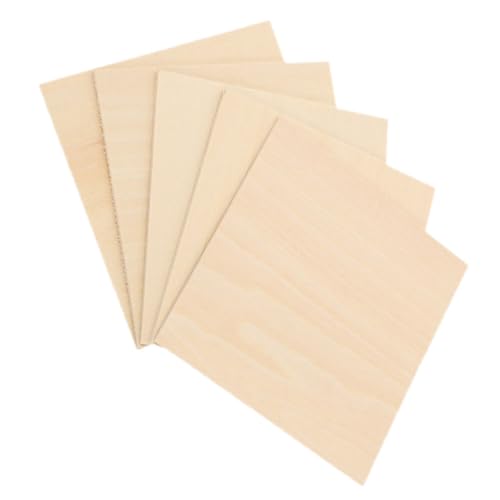 jojofuny 5Stücke Lindenholzplatten Handgefertigte DIY Holzbretter für Bastelprojekte Unvollendete Holzplanken für Kunsthandwerk und Arbeiten jojofuny 5Stücke Lindenholzplatten Handgefertigte DIY Holzbretter für Bastelprojekte Unvollendete Holzplanken für Kunsthandwerk und Arbeiten von jojofuny
