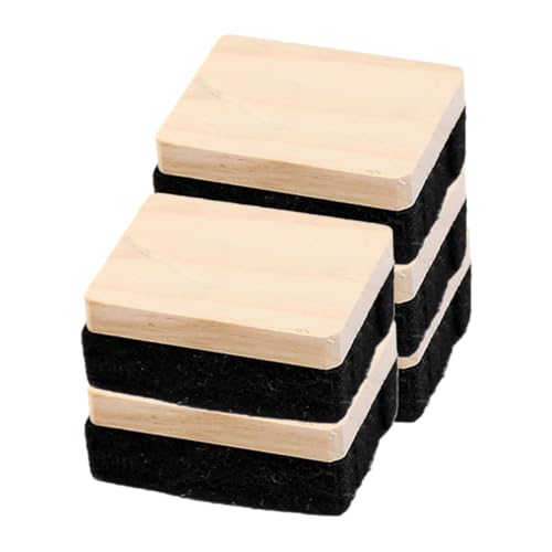 jojofuny 5Stücke Radierer aus Holz und Filz Unterrichtsmaterialien Effektive und Marker für Lehrer und Wiederverwendbar und Langlebig jojofuny 5Stücke Radierer aus Holz und Filz Unterrichtsmaterialien Effektive und Marker für Lehrer und Wiederverwendbar und Langlebig von jojofuny