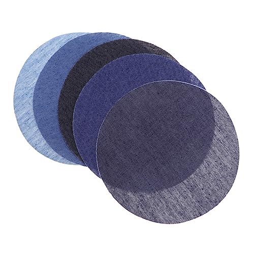jojofuny 5Stücke Selbstklebende Stoffaufnäher Farben Kniepatches Für Jeans Und Mehr Einfach Anzubringen Durch Bügeln Reparieren Und Dekorieren von jojofuny