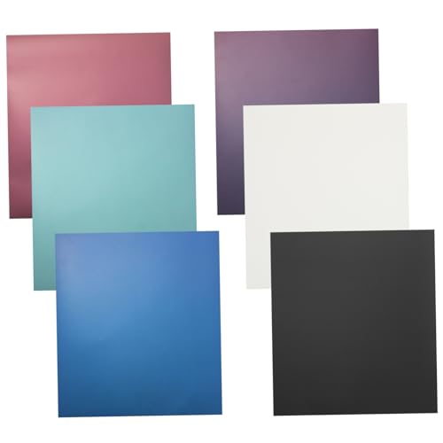 jojofuny 6 Blätter Heat Transfer Vinyl Folie für Diy Kleidung Vielseitige Bügelfolie für Shirts Jeans Taschen Schuhe Leicht zu Übertragen Langlebig und Effizient von jojofuny