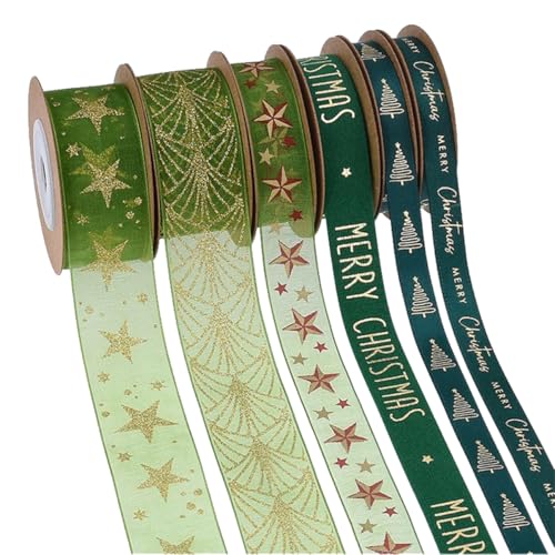 jojofuny 6 Rollen Dekobänder Band Zur Kuchendekoration Haarschleifenherstellung Blumenarrangements Und Geschenkverpackungsbänder Für Partys jojofuny 6 Rollen Dekobänder Band Zur Kuchendekoration Haarschleifenherstellung Blumenarrangements Und Geschenkverpackungsbänder Für Partys von jojofuny