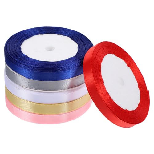 jojofuny 6 Rollen Geschenkverpackungsbänder Strapazierfähige DIY Ribbons für Feste und Kunsthandwerk für Geschenkverpackungen und Dekorationen Yards jojofuny 6 Rollen Geschenkverpackungsbänder Strapazierfähige DIY Ribbons für Feste und Kunsthandwerk für Geschenkverpackungen und Dekorationen Yards von jojofuny