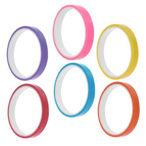 jojofuny 6 Rollen Klebebänder für Diy Projekte Klebeband mit Bunten Haftbällen für Stressabbau und Sensorisches Vielseitig Einsetzbar und Leicht zu Handhaben jojofuny 6 Rollen Klebebänder für Diy Projekte Klebeband mit Bunten Haftbällen für Stressabbau und Sensorisches Vielseitig Einsetzbar und Leicht zu Handhaben von jojofuny