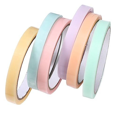 jojofuny 6 Rollen Klebeband mit Lustigen Klebebällen Diy Klebebänder Zufälligen Farben Dekompressionsspielzeug für Erwachsene für Bastelprojekte Zufällige Farbe jojofuny 6 Rollen Klebeband mit Lustigen Klebebällen Diy Klebebänder Zufälligen Farben Dekompressionsspielzeug für Erwachsene für Bastelprojekte Zufällige Farbe von jojofuny