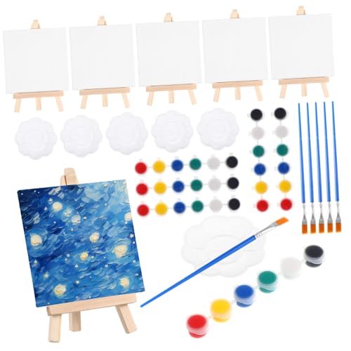 jojofuny 6 Sets Mini Ölmaltafeln Mini Leinwände Kleine Staffeleien Zum Malen Mini Malset Malleinwand Für Ölgemälde Miniatur Malset Kleines Leinwandtuch jojofuny 6 Sets Mini Ölmaltafeln Mini Leinwände Kleine Staffeleien Zum Malen Mini Malset Malleinwand Für Ölgemälde Miniatur Malset Kleines Leinwandtuch von jojofuny