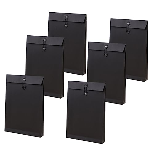 jojofuny 6 Stück Business Aufbewahrungskoffer Kleine Aktenordner Messenger Dokumentenhalter Grußorganisation Leeres Papier Büro Große X Tasche Für Erwachsene Schwarz jojofuny 6 Stück Business Aufbewahrungskoffer Kleine Aktenordner Messenger Dokumentenhalter Grußorganisation Leeres Papier Büro Große X Tasche Für Erwachsene Schwarz von jojofuny