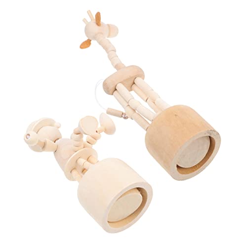 jojofuny 6 Stück Diy Holzspielzeug für Dekorative Holzfiguren Schreibtischornament für Bastelprojekte und für Jungen von jojofuny
