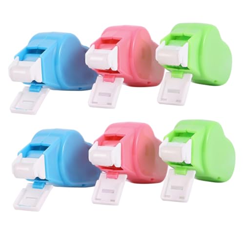 jojofuny 6 Stück Doppelseitiges Klebeband Mini Spender Pastellfarben Kleberoller für Scrapbooking Basteln DIY Projekte für Zuhause Schule und Büro jojofuny 6 Stück Doppelseitiges Klebeband Mini Spender Pastellfarben Kleberoller für Scrapbooking Basteln DIY Projekte für Zuhause Schule und Büro von jojofuny