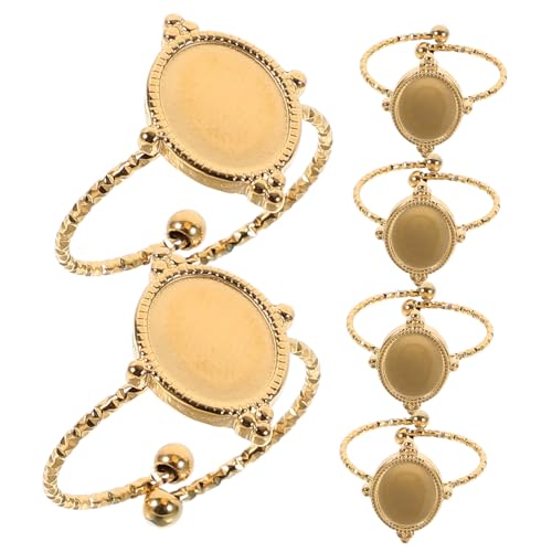 jojofuny 6 Stück Edelstahlring Ringrohlinge Für Frauen Basis Für Die Schmuckherstellung Ringeinstellung Ringblenden Für Diy Fingerringe Rohlinge Ringrohling Basis Für Diy Rostfreier Stahl jojofuny 6 Stück Edelstahlring Ringrohlinge Für Frauen Basis Für Die Schmuckherstellung Ringeinstellung Ringblenden Für Diy Fingerringe Rohlinge Ringrohling Basis Für Diy Rostfreier Stahl von jojofuny