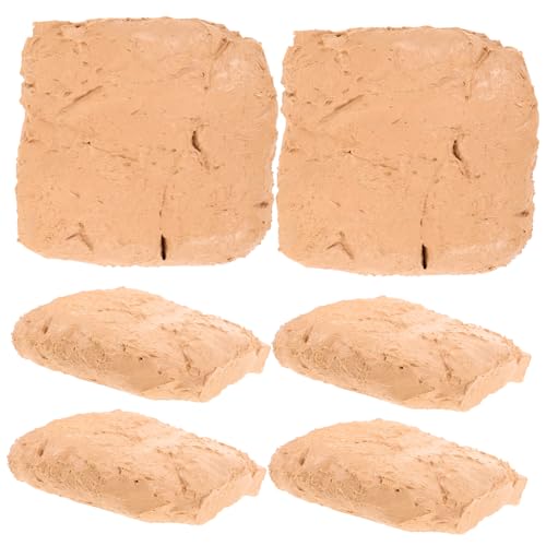 jojofuny 6 Stück Handgefertigter Ton für Modellieren Bildhauerei Ton formen trockener Ton selbst Keramik-Keramikform Modelliermasse zum Basteln Modelliermasse für Abs Beige jojofuny 6 Stück Handgefertigter Ton für Modellieren Bildhauerei Ton formen trockener Ton selbst Keramik-Keramikform Modelliermasse zum Basteln Modelliermasse für Abs Beige von jojofuny