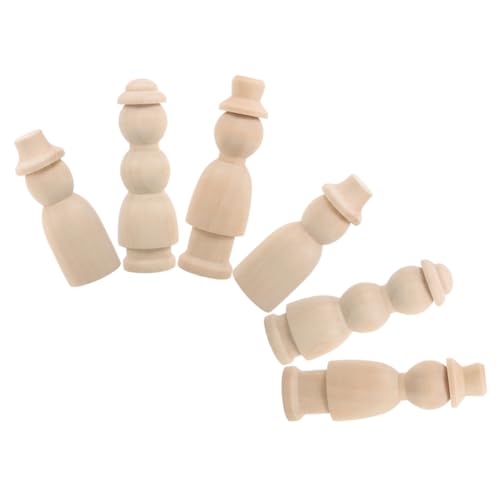 jojofuny 6 Stück Peg Dolls Zum Bemalen Kunsthandwerk Zubehör Leere Peg Doll Graffiti Puppen Unvollendete Peg People Supplies Holz Beige jojofuny 6 Stück Peg Dolls Zum Bemalen Kunsthandwerk Zubehör Leere Peg Doll Graffiti Puppen Unvollendete Peg People Supplies Holz Beige von jojofuny