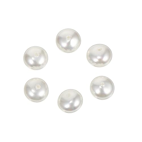jojofuny 6 Stück Perlenohrringe Material Perlenschmuckzubereitung Armbänder Bastelperlen Kette zur Schmuckherstellung Schmuckmaterial selber machen Perlen machen Schmuckperlen Hülse Weiß jojofuny 6 Stück Perlenohrringe Material Perlenschmuckzubereitung Armbänder Bastelperlen Kette zur Schmuckherstellung Schmuckmaterial selber machen Perlen machen Schmuckperlen Hülse Weiß von jojofuny