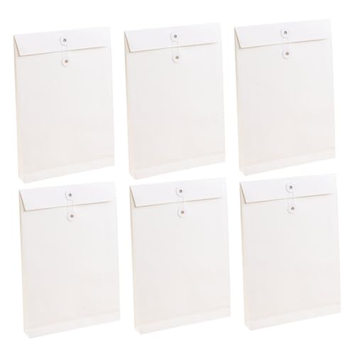 jojofuny 6 Stück Teiliges Dokumententaschen Weiß Hochformat Papier Organizer mit Großem Fassungsvermögen Leicht und Stabil Bürobedarf Aufbewahrung für Wichtige Dokumente und jojofuny 6 Stück Teiliges Dokumententaschen Weiß Hochformat Papier Organizer mit Großem Fassungsvermögen Leicht und Stabil Bürobedarf Aufbewahrung für Wichtige Dokumente und von jojofuny
