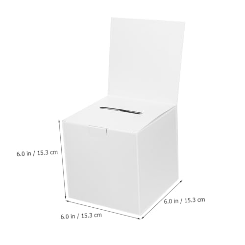 jojofuny 6 Stück Teiliges Faltbare Karton boxen mit Schlitz Multifunktionale Wahl Losboxen für Spenden Partys Geschenkverpackung Platzsparend und Sicher zu Verwenden jojofuny 6 Stück Teiliges Faltbare Karton boxen mit Schlitz Multifunktionale Wahl Losboxen für Spenden Partys Geschenkverpackung Platzsparend und Sicher zu Verwenden von jojofuny
