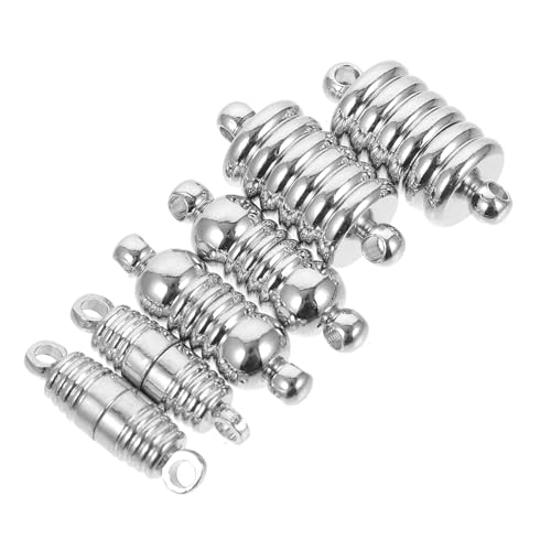 jojofuny 6 Stück Teiliges Magnetverschluss für Schmuckherstellung Verbindungselemente für Armbänder Diy Schmuckzubehör für Projekte und Reparaturen jojofuny 6 Stück Teiliges Magnetverschluss für Schmuckherstellung Verbindungselemente für Armbänder Diy Schmuckzubehör für Projekte und Reparaturen von jojofuny