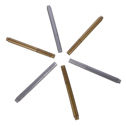 jojofuny 6 Stück Teiliges Marker für Glas und Kunststoff Abwischbare Feine Spitze Langlebige Farben in Gold und Silber für DIY Kunst Wein und Trinkgläser Geeignet für Schüler und Künstler jojofuny 6 Stück Teiliges Marker für Glas und Kunststoff Abwischbare Feine Spitze Langlebige Farben in Gold und Silber für DIY Kunst Wein und Trinkgläser Geeignet für Schüler und Künstler von jojofuny