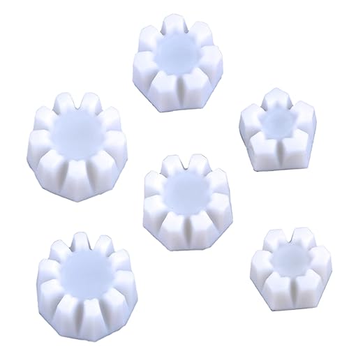 jojofuny 6 Stück Teiliges Silikon Pour Painting Becher Wiederverwendbare Malbecher für Kreative Blumenmuster Einfach zu Bedienen für Acrylfarben und Ölmalerei jojofuny 6 Stück Teiliges Silikon Pour Painting Becher Wiederverwendbare Malbecher für Kreative Blumenmuster Einfach zu Bedienen für Acrylfarben und Ölmalerei von jojofuny