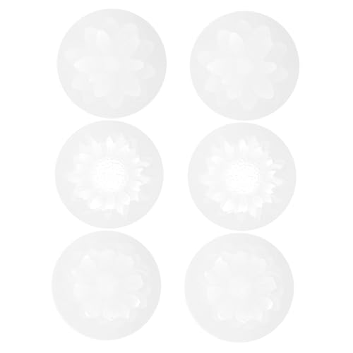 jojofuny 6 Stück Teiliges Silikonform Blumenform Gießform für Epoxidharz DIY Schmuckanhänger Basteln Resinformen Zubehör für Ohrringe Halskette Armband jojofuny 6 Stück Teiliges Silikonform Blumenform Gießform für Epoxidharz DIY Schmuckanhänger Basteln Resinformen Zubehör für Ohrringe Halskette Armband von jojofuny