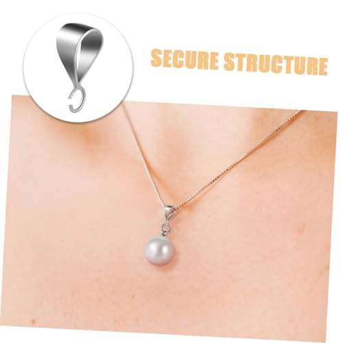 jojofuny 6 Stück Teiliges Sterling Silber Anhänger Ösen Schiebe Verschluss mit Weißgoldfarbene Perlenverbinder für Diy Schmuckherstellung Ergonomisch Leichter Schmuckverschluss jojofuny 6 Stück Teiliges Sterling Silber Anhänger Ösen Schiebe Verschluss mit Weißgoldfarbene Perlenverbinder für Diy Schmuckherstellung Ergonomisch Leichter Schmuckverschluss von jojofuny