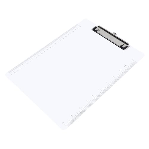 jojofuny 6 Stück Teiliges Transparentes Acryl Schreibbrett mit Lineal Leichter Klemmbrett Aktenordner Langlebiges Clipboard File Folder für Büro Schule Versand und Zuhause jojofuny 6 Stück Teiliges Transparentes Acryl Schreibbrett mit Lineal Leichter Klemmbrett Aktenordner Langlebiges Clipboard File Folder für Büro Schule Versand und Zuhause von jojofuny