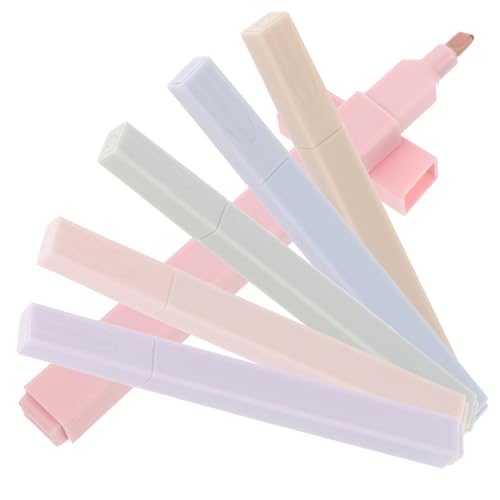jojofuny 6 Stück Textmarker Markierungen Markieren Highlighters -Stifte fluoreszierend Scrapbooking -Marker Multifunktions-Lesezeichen tragbarer Buchmarker kleiner Markierungsstift Abs Bunt jojofuny 6 Stück Textmarker Markierungen Markieren Highlighters -Stifte fluoreszierend Scrapbooking -Marker Multifunktions-Lesezeichen tragbarer Buchmarker kleiner Markierungsstift Abs Bunt von jojofuny