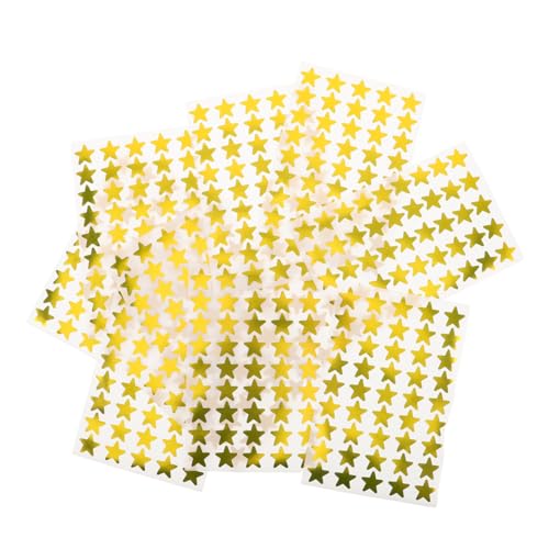 jojofuny 60 Blatt Metallische Sternaufkleber Selbstklebend für Belohnung Goldene Stern Sticker für Lehrer und Eltern Glänzende Dekorationen für Klassenzimmer und Bastelprojekte jojofuny 60 Blatt Metallische Sternaufkleber Selbstklebend für Belohnung Goldene Stern Sticker für Lehrer und Eltern Glänzende Dekorationen für Klassenzimmer und Bastelprojekte von jojofuny