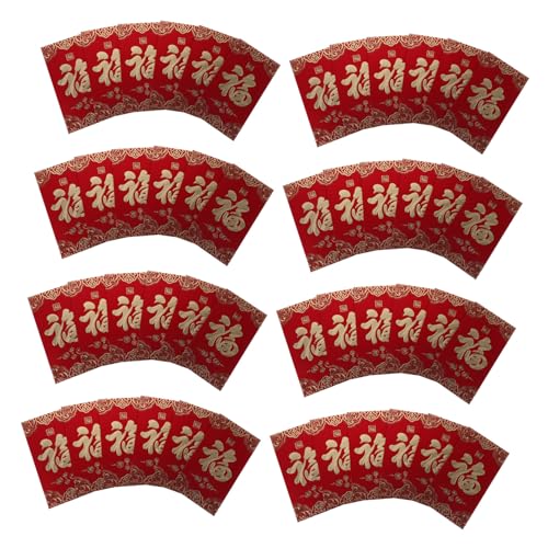 jojofuny 60 Stück Chinesische Rote Umschläge mit Fu Symbol Traditionelle Geldumschläge für Lunar Year Vielseitige Taschen für Frühlingsfest Geburtstag Hochzeit und Neujahrsgeschenke jojofuny 60 Stück Chinesische Rote Umschläge mit Fu Symbol Traditionelle Geldumschläge für Lunar Year Vielseitige Taschen für Frühlingsfest Geburtstag Hochzeit und Neujahrsgeschenke von jojofuny